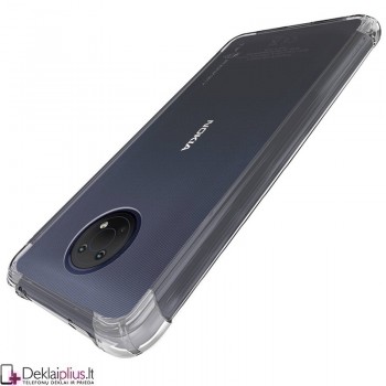Silikoninis-Anti shock dėklas - permatomas  1.5 mm.(Nokia G10/G20/6.3)